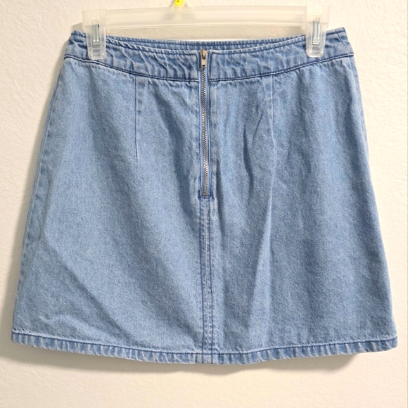 H&M Coachella Collection Denim Skirt Woman's Size 6 - Picture 2 of 3